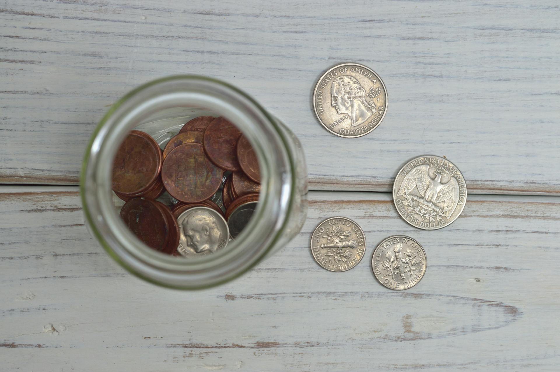 Coins-in-jar